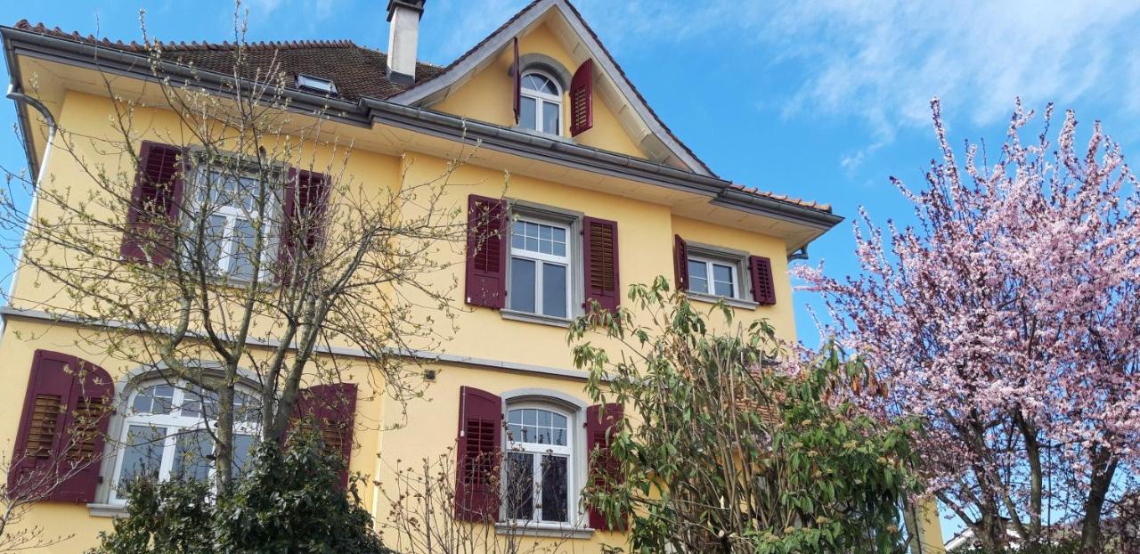 Ferienwohnung Stein Am Rhein Nahe Bahnhof Und Rhein エクステリア 写真
