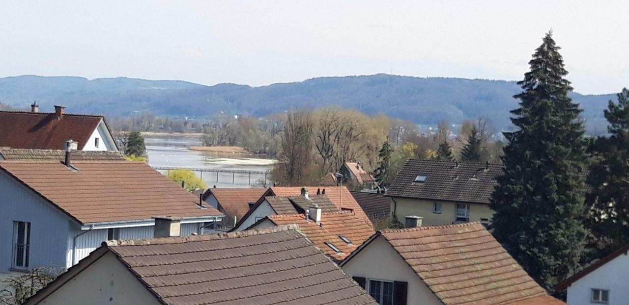Ferienwohnung Stein Am Rhein Nahe Bahnhof Und Rhein エクステリア 写真