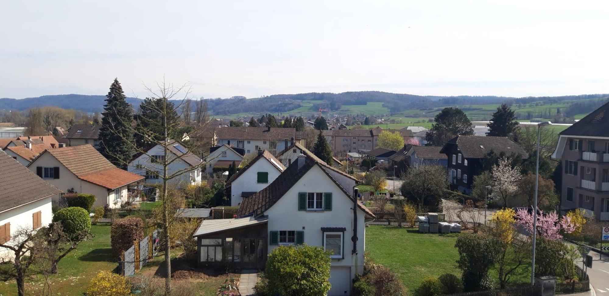 Ferienwohnung Stein Am Rhein Nahe Bahnhof Und Rhein エクステリア 写真